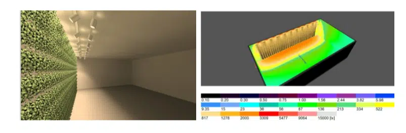 Green Wall Lighting Solution 2